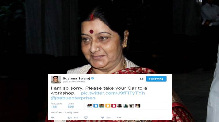 Sushma Swaraj , honeymoon , Twitter, husband goes alone on honeymoon sushma swaraj assures your wife will be there, viral, social media, Loksatta, Loksatta news, Marathi, Marathi news