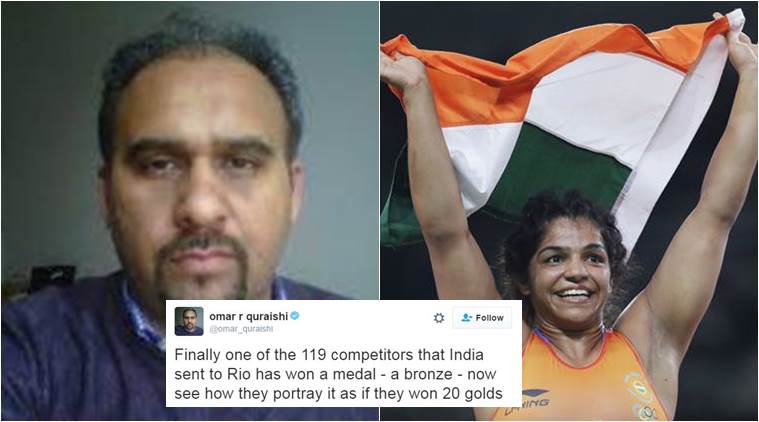 Rio 2016 : साक्षी मलिकवरून भारत विरुद्ध पाकिस्तान ट्विटरवॉर