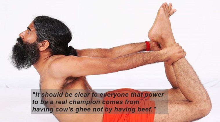 गोमांस नाही तर गायीचे तूप खा, रामदेव बाबांचा आरोग्य सल्ला