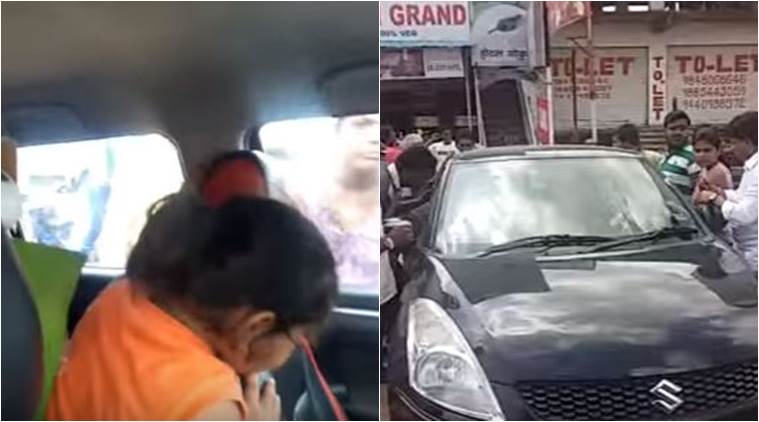 VIDEO: ३ वर्षांची चिमुकली गाडीत अडकली