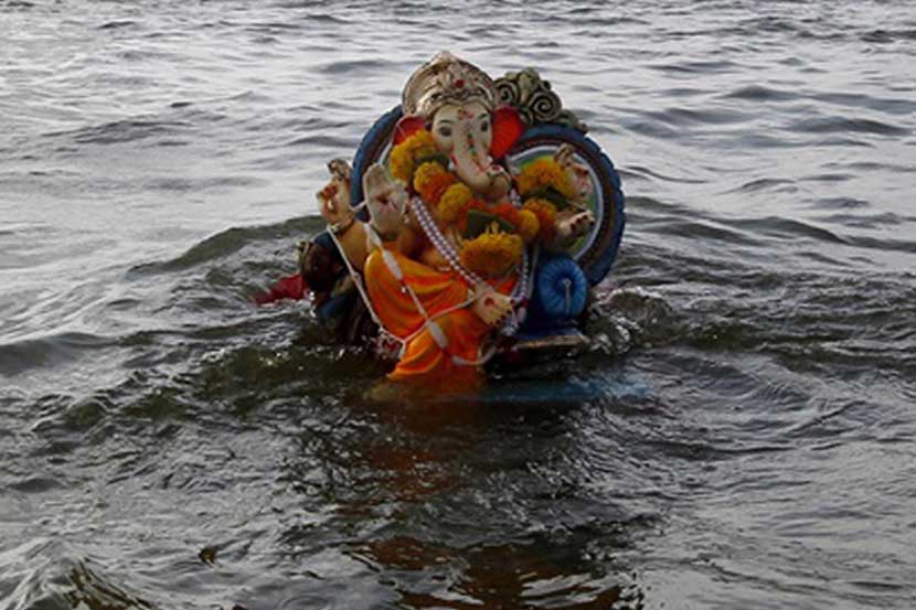 कृत्रिम तलावात गणेश मूर्तींच्या विसर्जनाला सनातनचा विरोध