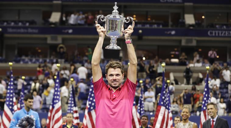 Stan Wawrinka’s two Grand Slam wins have come against Novak Djokovic. (Source: AP)
