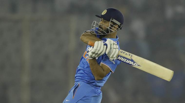 MS Dhoni said that batting lower down the order has affected his fluency in rotating strike. (Source: AP )