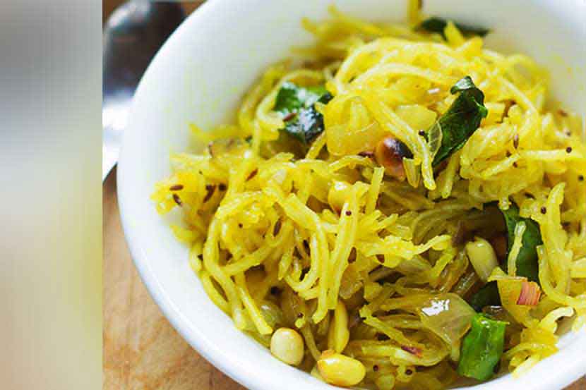 how to make kurdaichi bhaji, कुरडयांची भाजी