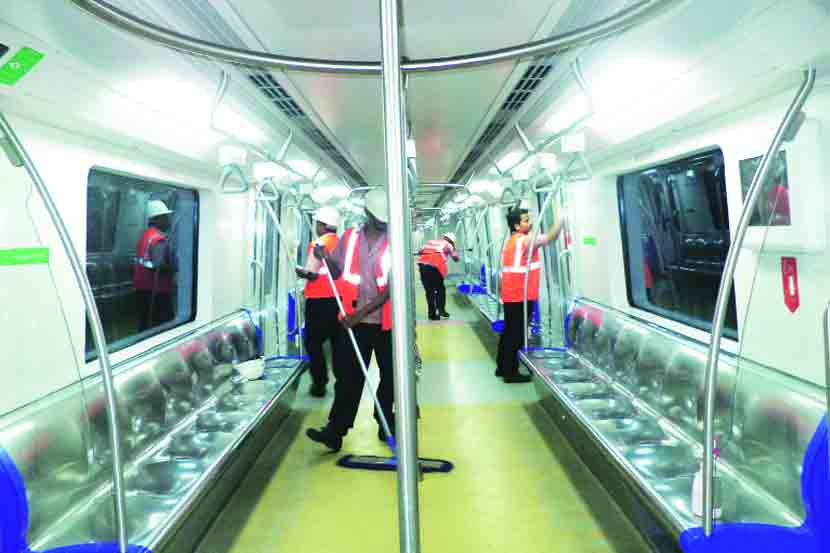 दळण आणि ‘वळण’ : मुंबईकरांची स्वच्छ मेट्रो