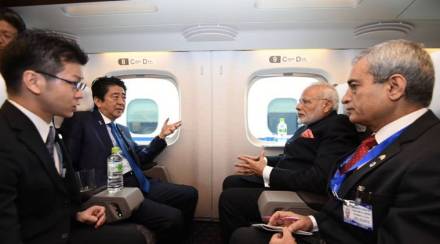 PM Narendra Modi, , Shinzo Abe ride , bullet train , Loksatta, Loksatta news, Marathi, Marathi news
