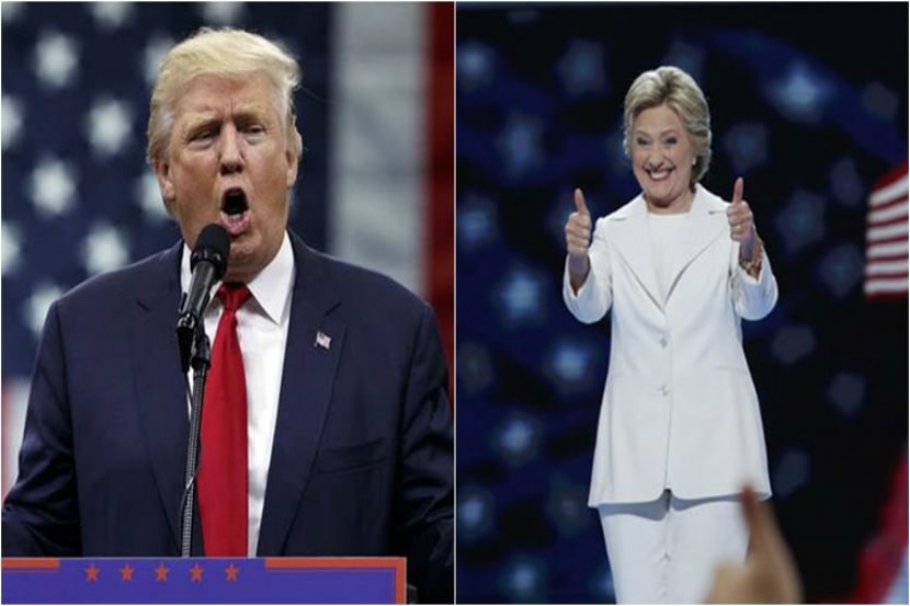 US presidential election 2016, hillary clinton, donald trump