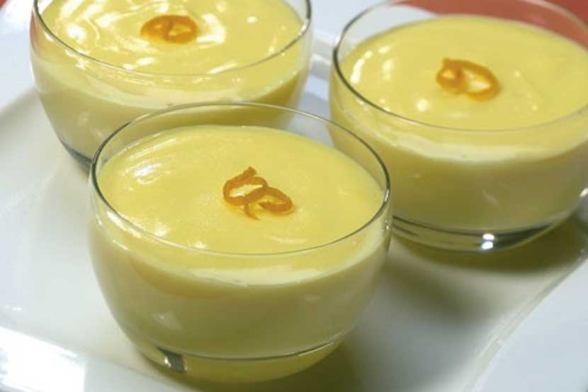 Lemon Pudding, लेमन पुडिंग