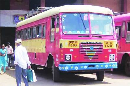 MSRTC , ST bus , Mumbai , Panvel , ST bus employees strike , Loksatta, Loksatta news, Marathi, marathi news