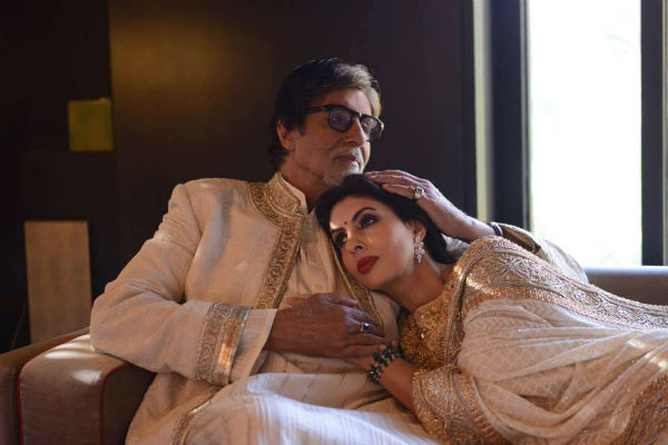 अमिताभ बच्चन, श्वेता नंदा (छाया सौजन्य: गुगल)