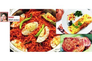 french toast, masala eggs, italian omelette
