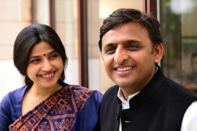 akhilesh yadav, dimple yadav