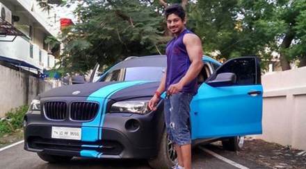 Racer Ashwin Sundar , BMW car catches fire in Chennai, Formula 1 , Loksatta , Loksatta news, Marathi, Marathi news