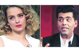 kangana ranaut, karan johar