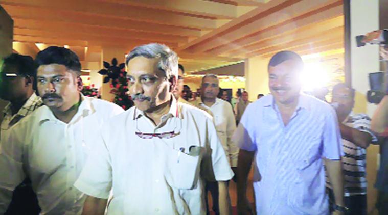 Congress , BJP , Manohar Parrikar , Goa , Goa Assembly, Goa Governor appoints Manohar Parrikar as the CM, Goa assembly elections 2017,Goa assembly elections,Goa elections 2017,assembly elections 2017,Goa assembly elections 2017 news,Goa assembly elections 2017 news in marathi, Goa assembly elections 2017 latest news,Goa assembly elections 2017, Goa assembly elections 2017 voting,Goa elections 2017 date