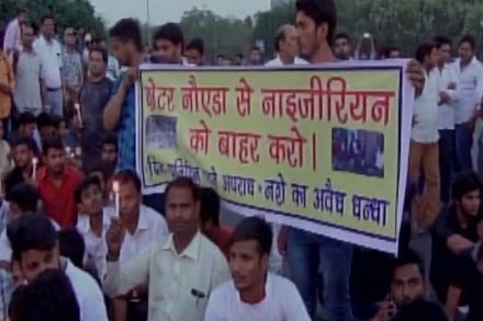 Nigerian, students, Greater Noida,