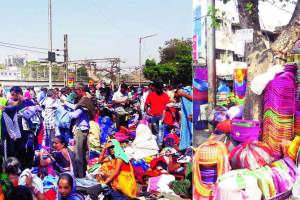 clothes market ,thane kopri