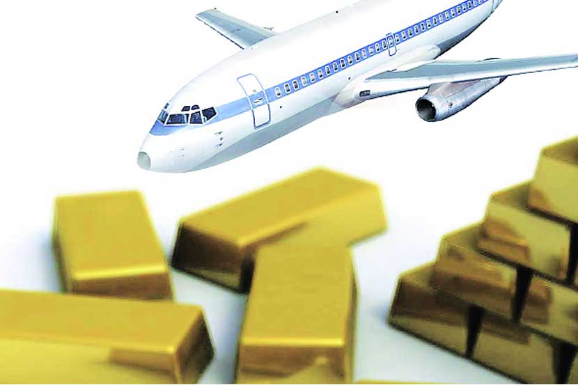 मुंबई विमानतळावर हल्ली आखाती देशांतून दिवसाआड बेकायदा मार्गाने आणलेले कोटय़वधींचे सोने पकडले जात आहे.