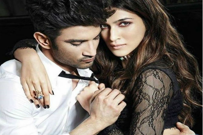 sushant singh rajput kriti sanon