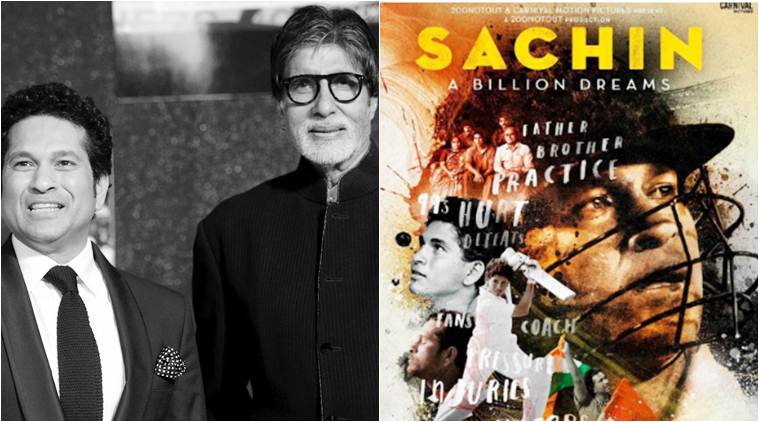 सचिन :अ बिलियन ड्रिम्स, अमिताभ बच्चन यांनी सचिनसारखा खेळाडू असलेल्या देशात आपला जन्म झाल्याचा अभिमान असल्याचे म्हटले आहे.