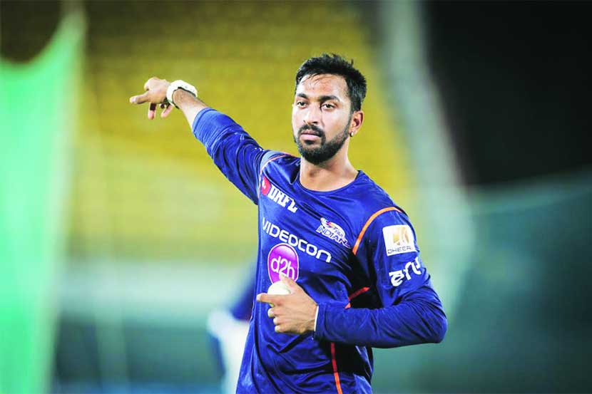 Mumbai Indians Cricketer Krunal Pandya interview for loksatta