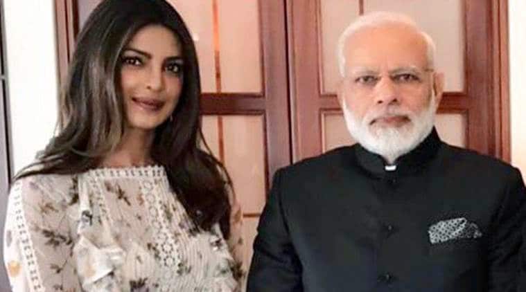 priyanka chopra, narendra modi