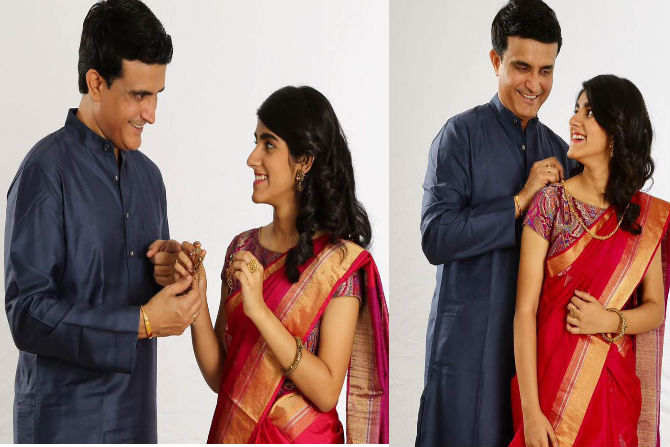 sourav gangulys first photo shoot, sourav ganguly, sana ganguly, dona ganguly