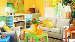 yellow home