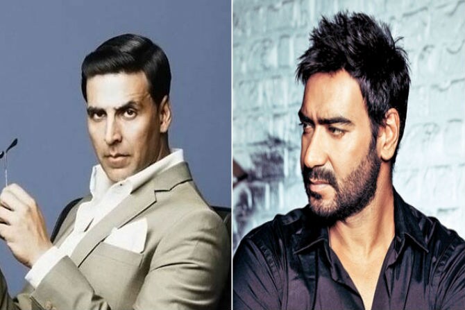 akshay kumar, Ajay Devgn