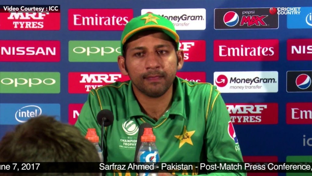 पाकिस्तान क्रिकेट संघाचा कर्णधार सरफराज अहमद. (संग्रहित)