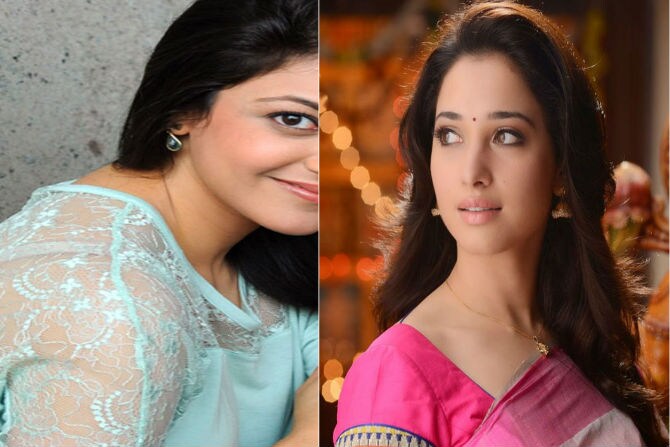 kajal aggarwal, tamannah bhatia