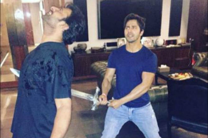 प्रभास prabhas, वरुण धवन varun dhawan