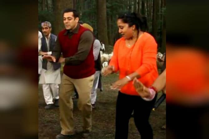 salman khan, coreographer shabina khan