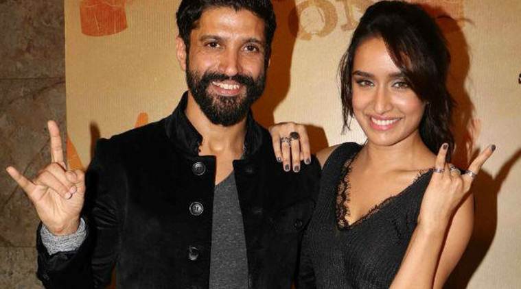 farhan akhtar, shraddha kapoor