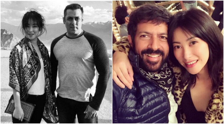 zhu zhu, salman khan, kabir khan