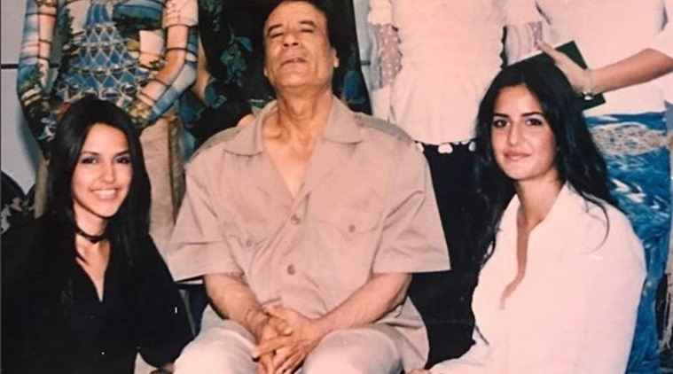 katrina kaif, muammar gaddafi