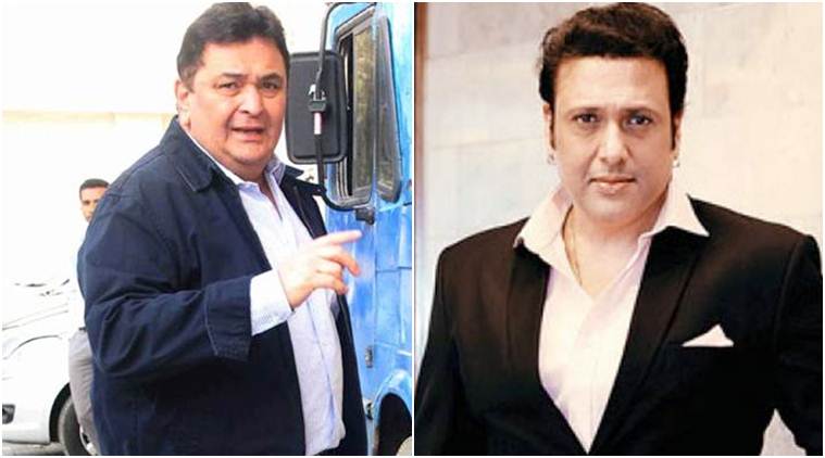 rishi kapoor, govinda