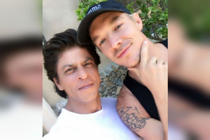 shah rukh khan, american dj diplo