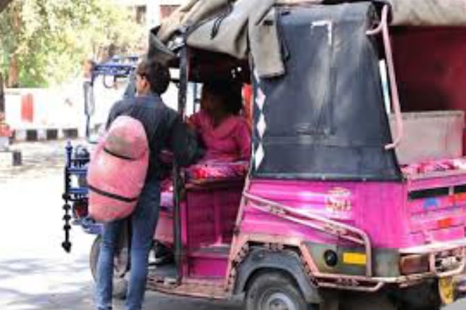 woman rickshaw, driver thane,marathi news, marathi, Marathi news paper
