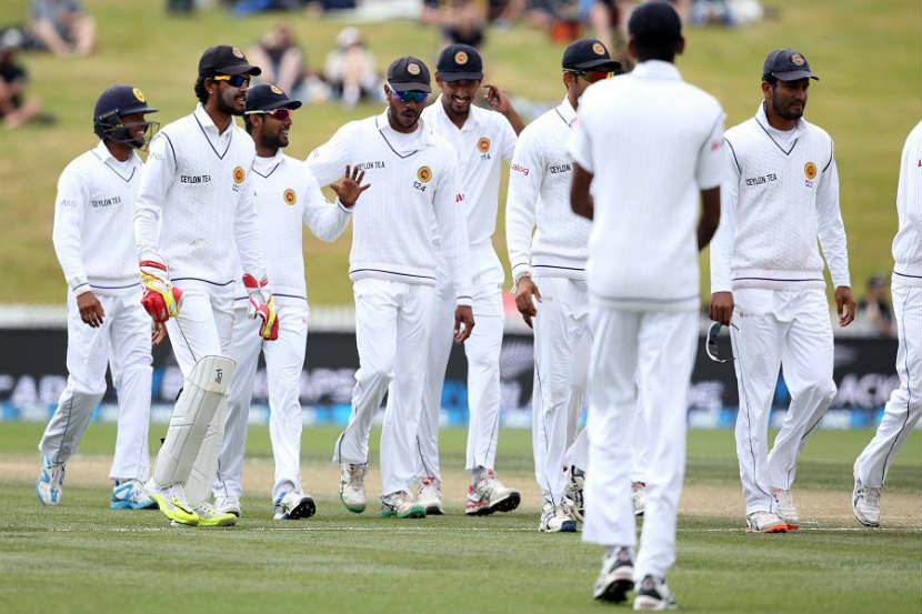 कसोटी मालिका गमावल्यानंतर श्रीलंकेचा संघ