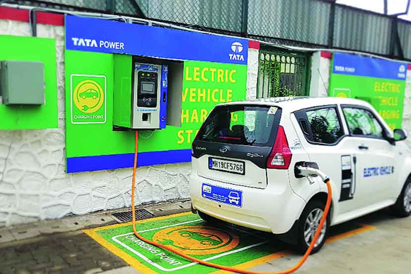 इलेक्ट्रिक वाहनांसाठी टाटा पॉवरतर्फे मुंबईत चार्जिग सोय