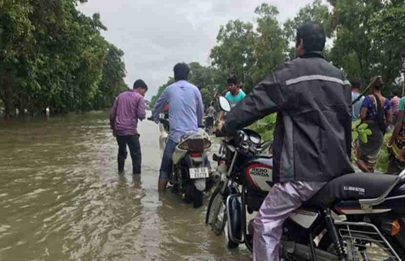 बिहारमध्ये पुराचं थैमान