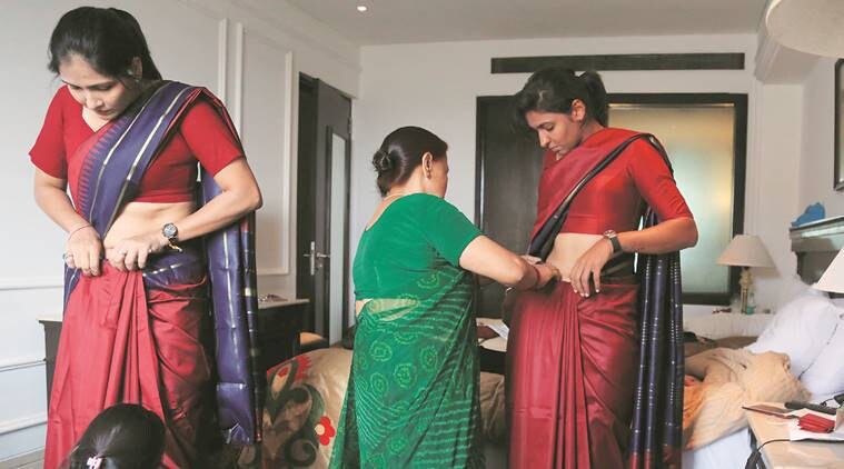 harmanpreet kaur, saree, arjuna award,marathi news, marathi