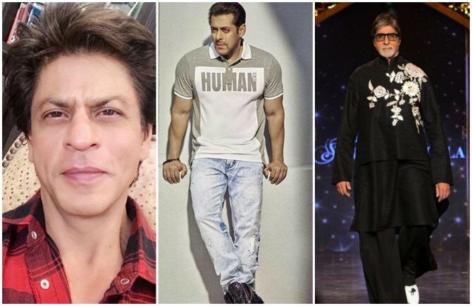 shah rukh khan, salman, big b
