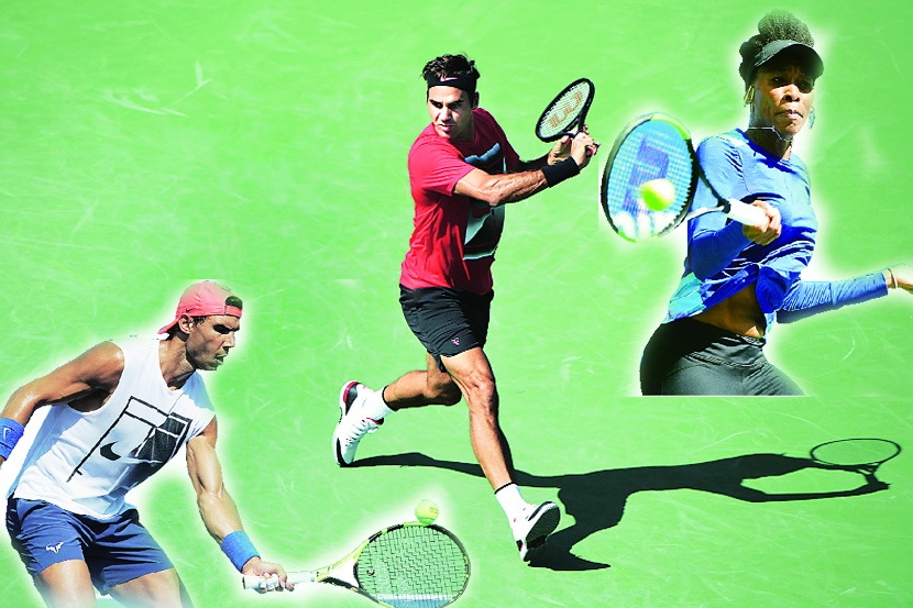 Rafael Nadal , Roger Federer