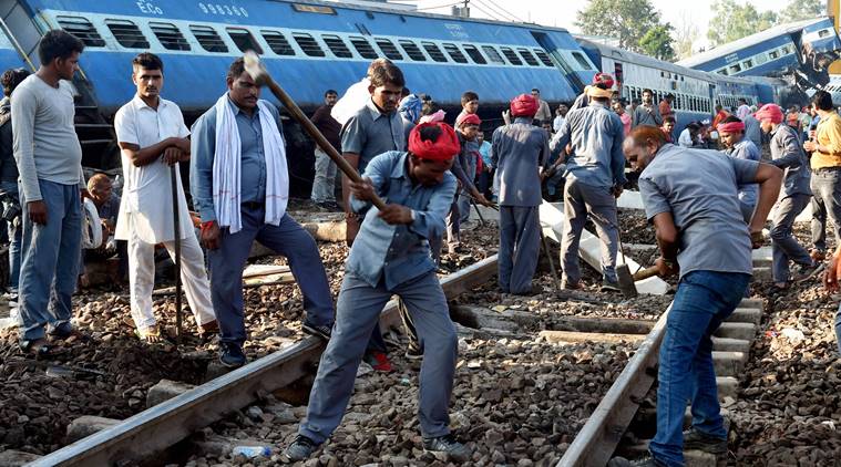 Utkal Express derailment , Khatauli , UP, Railway, Loksatta, Loksatta news, Marathi, Marahi news