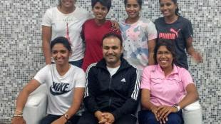 Virender Sehwag , Meets India Women Cricket Team , Sports news, Marathi, Marathi news, Loksatta, Loksatta news