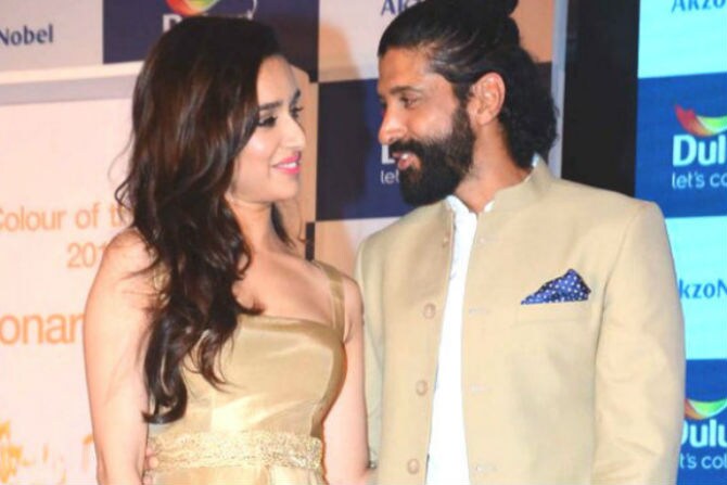 Shraddha Kapoor and farhan akhtar
