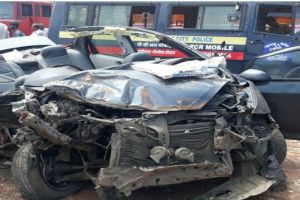 bus and car Accident, Mumbai Nashik Expressway, 4 car passengers dead