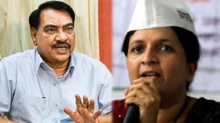 Anjali Damania , BJP , Eknath Khadse , Devendra Fadnavis , cabinet expansion in maharashtra , Anjali Damania demands to file molestation case against BJP leader Eknath Khadse , Loksatta, Loksatta news, Marathi, Marathi news
